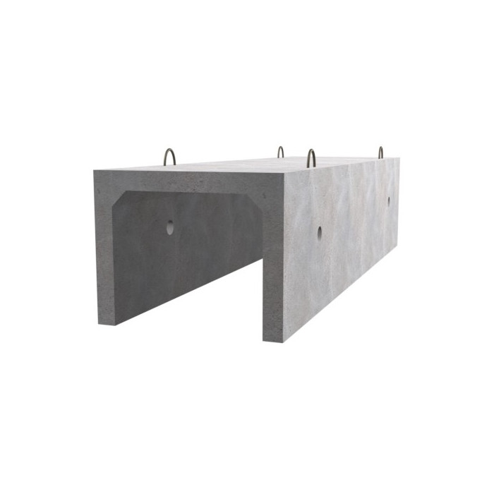 Железобетонный лоток ЛК 75.90.60-4